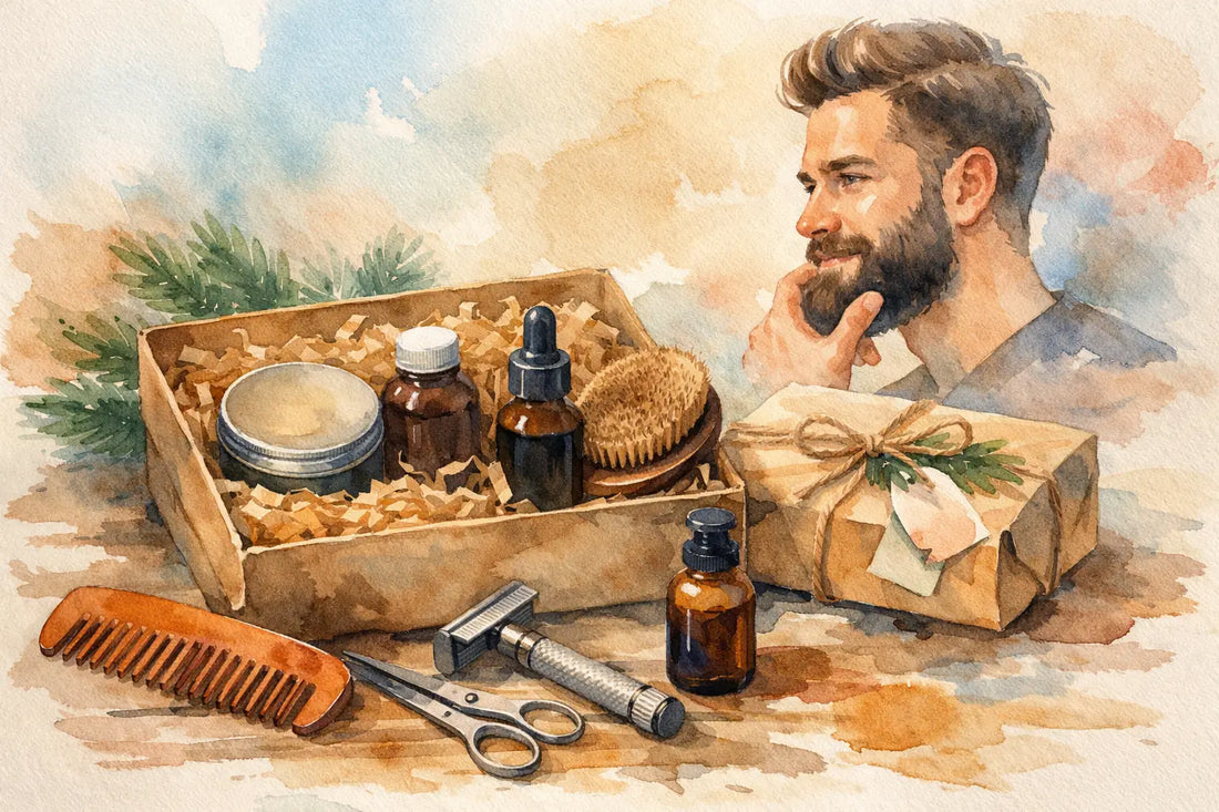 Bartpflege-Set als Geschenk für Männer