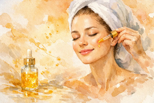 Gold Serum für das Gesicht - lohnt es sich?