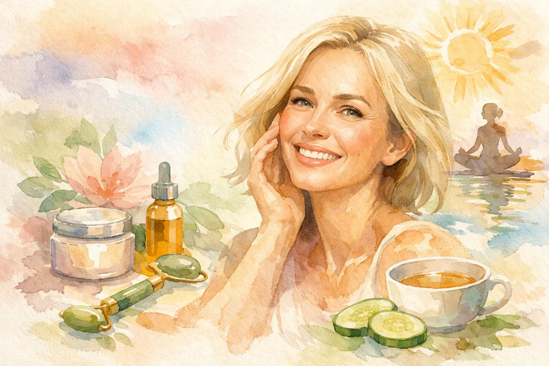 Anti Aging Routine Beispiel für jeden Tag
