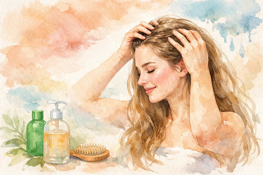Welches Shampoo bei trockenem Haaransatz?