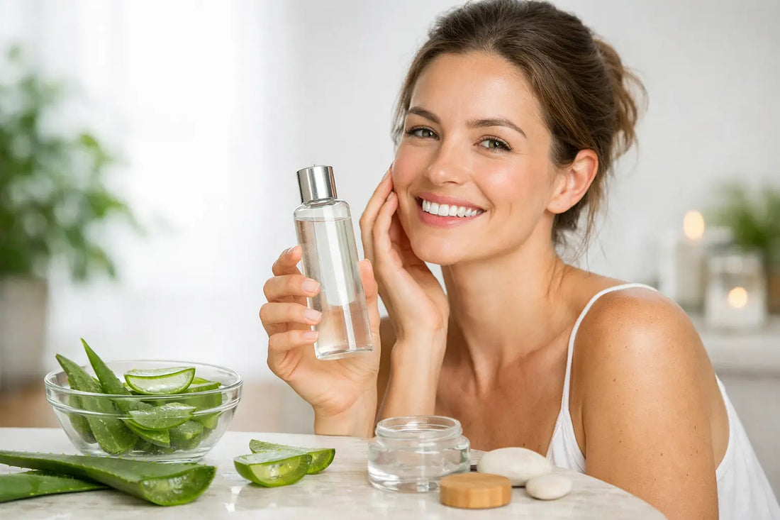 Aloe Vera Toner Vorteile für strahlende Haut