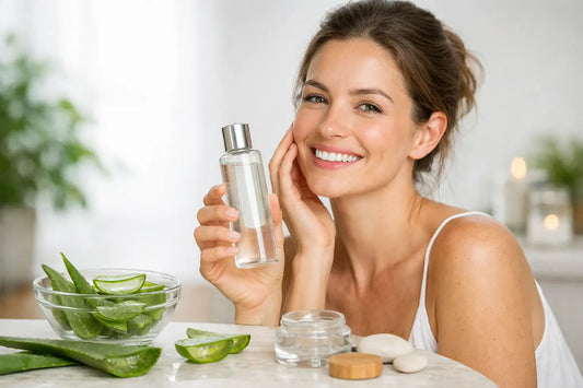 Aloe Vera Toner Vorteile für strahlende Haut