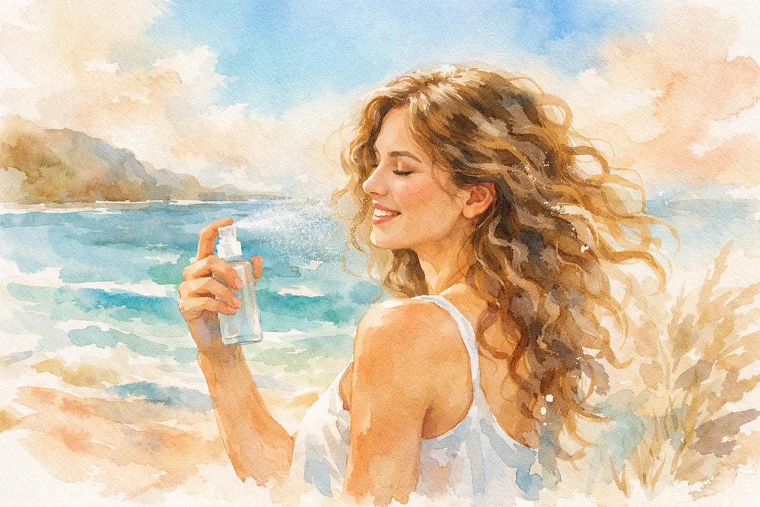 Meer Salz Spray für Locken richtig nutzen