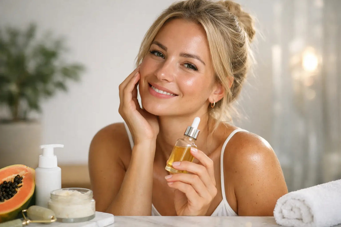 Beispiel-Routine für Glow-Haut für jeden Tag